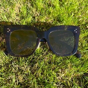 Celine Brown Sunglasses Havanas